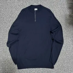 (M) ザラ ニット ハーフジップアップ