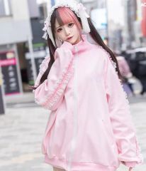 人気完売商品 【GALFY×kuua】コラボセットアップ ピンク - メルカリ
