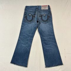 TRUE RELIGION LOGAN SUPER T フレア デニム - メルカリ