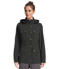 エルエルビーン レディース アウター コート ジャケット LLBean Boundless Softshell Jacket Midnight Black ブラックのサムネイル