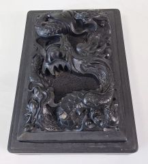 龍彫端渓硯 台込9485g タエサカ 東S8-0527☆2F - メルカリ