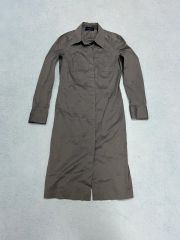 PIACENZA ピアチェンツァアルパカ Aライン ロングコート キャメル色