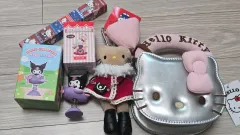 サンリオ ハローキティ まとめ (フィギュア、バッグ、ロングフィギュア、インクペン)
