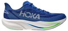 ホカオネオネ メンズ シューズ スニーカー HOKA Mens Mach 7 Running Shoes Cobalt BlueNeon Green ブルー