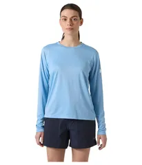 ヘリーハンセン レディース トップス シャツ Helly Hansen HH Tech Crew Long Sleeve 20 Bright Blue ブルーのサムネイル