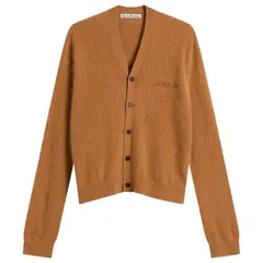 アクネ ストゥディオズ メンズ アウター カーディガン プラスサイズ Acne Studios Plush Cardigan Almond Brown ブラウンのサムネイル