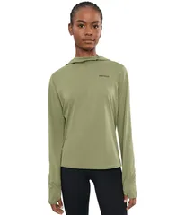 マーモット レディース トップス シャツ Marmot AirExchange SolarShield HoodyWolive Grove オリーブのサムネイル