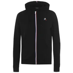 ルコックスポルティフ メンズ アウター パーカー・スウェット Le Coq Sportif Essential Full Zip Hoodie Black ブラックのサムネイル