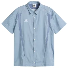 アンブロ メンズ トップス シャツ Umbro Boxy Shirt Blue Fog Infinity ブルーのサムネイル