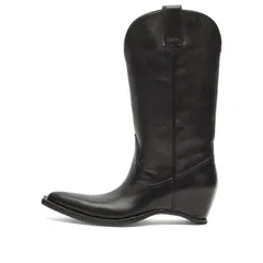 マルタンマルジェラ レディース シューズ ブーツ・レインブーツ ヒール Maison Margiela Heelless Western High Boots Black ブラックのサムネイル