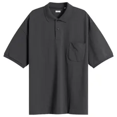 ナナミカ メンズ トップス ポロシャツ Nanamica Snapolo Shirt Charcoal チャコールのサムネイル