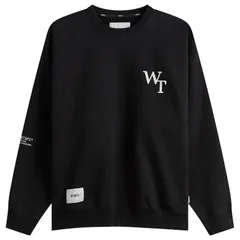 ダブルタップス メンズ アウター ニット・セーター WTAPS Academy Sweater Black ブラックのサムネイル