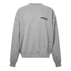 フィアオブゴッド レディース アウター ニット・セーター クルーネック Fear Of God Essentials Unisex Adults Crew Neck Jumper Dark Oatmeal オートミール