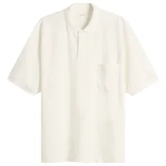 ナナミカ メンズ トップス ポロシャツ Nanamica Snapolo Shirt Off White オフホワイトのサムネイル