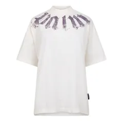 パーム・エンジェルス レディース トップス Tシャツ Palm Angels Womens Oversized TShirt White ホワイトのサムネイル
