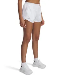 アンダーアーマー レディース ボトムス ハーフパンツ・ショーツ メッシュ ショートパンツ Under Armour Tech Play Up Mid Rise Meshorts White ホワイト