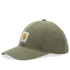 カーハート メンズ アクセサリー 帽子 キャップ Carhartt WIP Canvas Cap Leaf Stone Washed ストーン