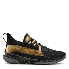 アンダーアーマー メンズ シューズ スニーカー Under Armour Under TB Curry 7 Mens Basketball Trainers Black ブラックのサムネイル