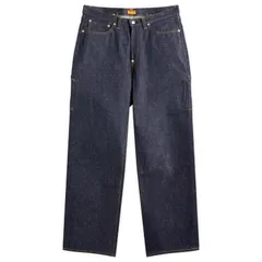 ヒューマンメイド メンズ ボトムス デニムパンツ ストレート ジーンズ Human Made Straight Leg Selvedge Past Denim Jeans Indigo インディゴのサムネイル