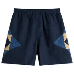 アーペーセー メンズ ボトムス ハーフパンツ・ショーツ パッチワーク ショートパンツ APC Connor Patchwork Shorts Indigo インディゴのサムネイル