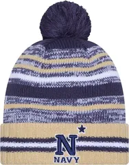 ニューエラ メンズ アクセサリー 帽子 ニット New Eradult Navy Midshipmenavy Cheer Knit Hat NoColor ネイビー