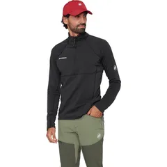 マムート メンズ アウター ジャケット・ブルゾン Mammutaiss ML 12Zipullover Mens Black ブラックのサムネイル