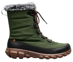 ボグス レディース シューズ ブーツ・レインブーツ レース Bogs Womens Cedar Quilt Lace Boots Kombu Green グリーン