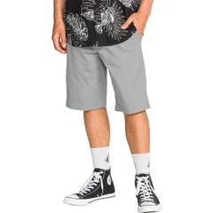 ボルコム メンズ ボトムス ハーフパンツ・ショーツ Volcom Frickin Modern Stretch 21 Short Mens Tower Grey グレーのサムネイル