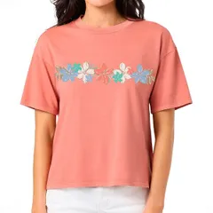オニール レディース トップス Tシャツ ONeill Womens Band oflowers Easy TShirt Canyon Roseのサムネイル