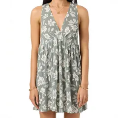 オニール レディース トップス ワンピース プリント ミニ ONeill Womensaltwater Essentials Teddy Print CoverUp Mini Dressea Spraのサムネイル