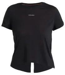 アイスブレーカー レディース トップス Tシャツ ニット icebreaker Womens 125 ZoneKnit Merino Short Sleeve TShirt Black ブラックのサムネイル