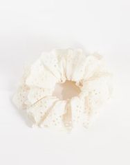 エムエメ シュシュ Logo satin ribbon chouchou - メルカリ