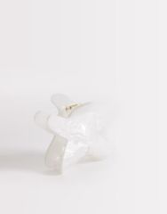 デザインビーロンドン レディース アクセサリー DesignB London pearlescent starfishair claw clip WHITE ホワイト