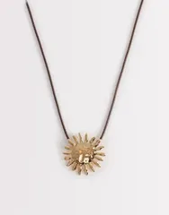 アルド レディース アクセサリー ネックレス・チョーカー・ペンダントトップ レース ALDO sunbella statement sun cord necklace tone GOLD ゴールド