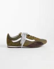 バンズ レディース シューズ スニーカー スエード Vans Luxe Super Low Pro sneakersuede BROWN ブラウン