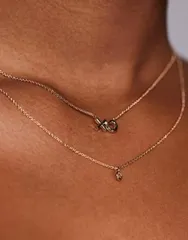アルド レディース アクセサリー ネックレス・チョーカー・ペンダントトップ レース ALDO xolove multirow choker necklace with xo charm GOLD ゴーのサムネイル