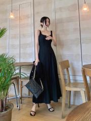 バースデーバッシュパールボタンロングジレワンピース美品 - メルカリ