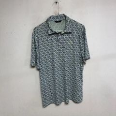 美品】イタリア製 Dunhill ダンヒル 半袖ポロシャツ マリン メンズ