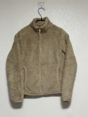 ユニクロ フリース ジャケット S ベージュ