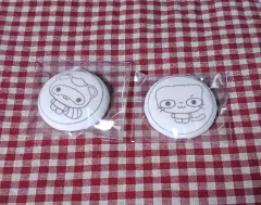 氷川日菜、くう、くにゃんい、のくり ぷにぷにバッジ カフスボタン まとめ売り