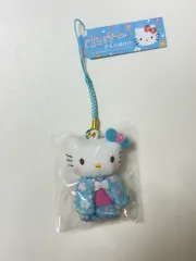新品 日本 ハローキティ 着物 ミニキーホルダー