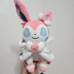 ポケモンセンター Pokémon time ぬいぐるみ ニンフィア タグ無し美品