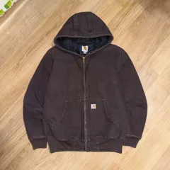 Carhartt カーハート DARK BROWN アクティブ ジャケット WJ 130 DKB fit S