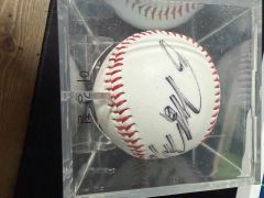 ジムパーマー直筆サインボール(Rawlings アメリカンリーグ公式野球