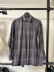 UNIQLO U(ユニクロユー) フランネル シャツ チェック柄 XL