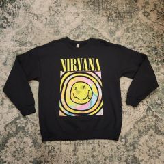 キムタク着 NIRVANA×GDC Collabo Crew Sweat L - メルカリ