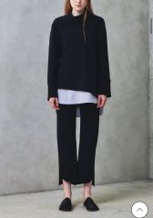22SS Drawer ドゥロワー リネン ニットベスト ブラック - メルカリ