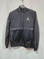 NIKE ジョーダン ジャンプマン ブラック フード ウィンドブレーカー M (10歳 12歳)