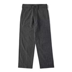 BATONER 26ss LINEN TROUSERS サイズ1 ブラック - メルカリ