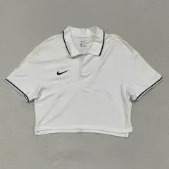 L NIKE 半袖 クロップド ポロシャツ 0409